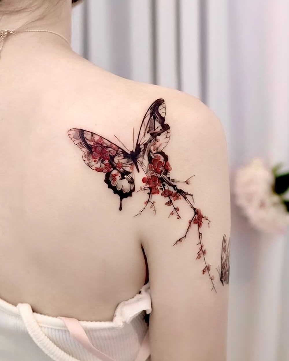 Easy But Beautiful Butterfly Tattoo Designs for Girl
