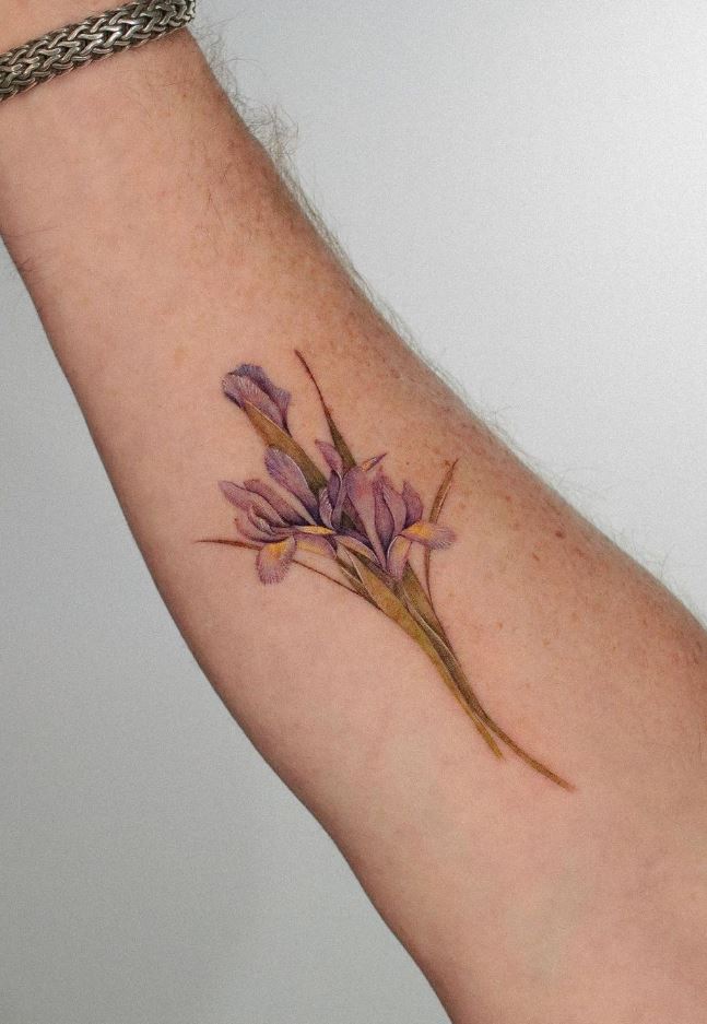 Flower tattoos are extremely lovely and elegant